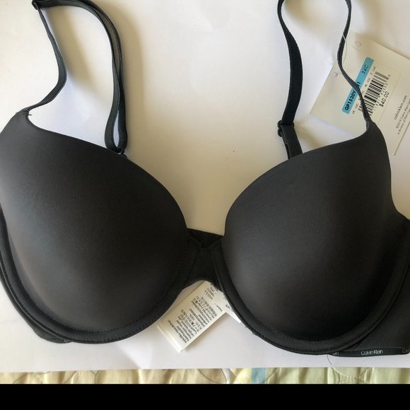 Calvin Klein Dark gray T-shirt bra - Picture 2 of 2